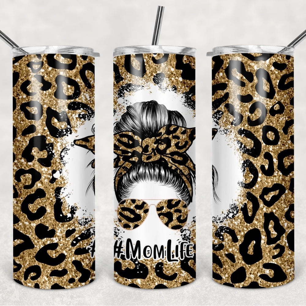 Mom life tumbler